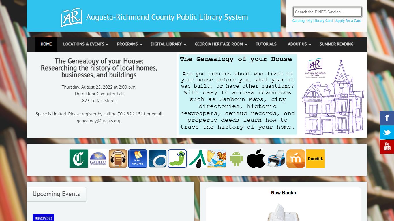 Augusta-Richmond County Public Library System – Home